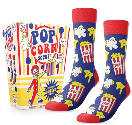 Popcorn Socks with the box