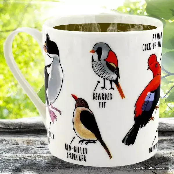 Fowl Language Bird Mug