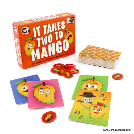 It Takes Two To Mango Game Contents of Box