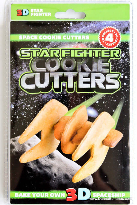 3D SPACE Starfighter COOKIE CUTTERS