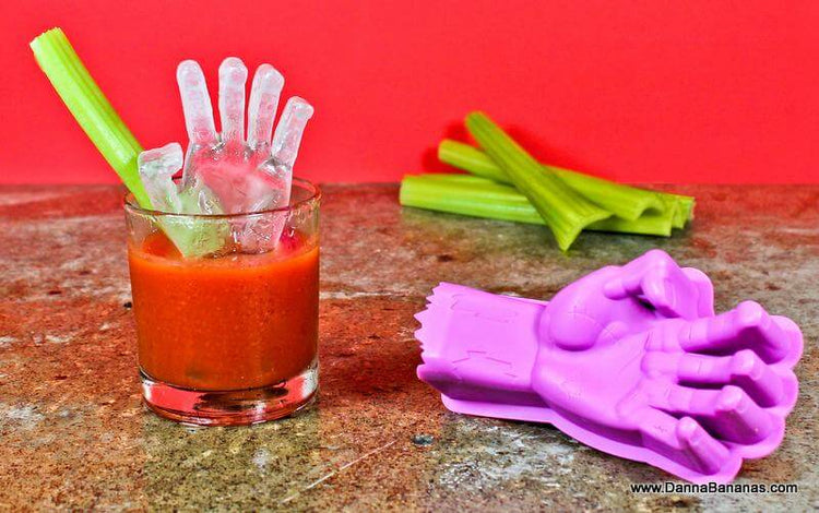 3D Zombie Hand Ice Mould