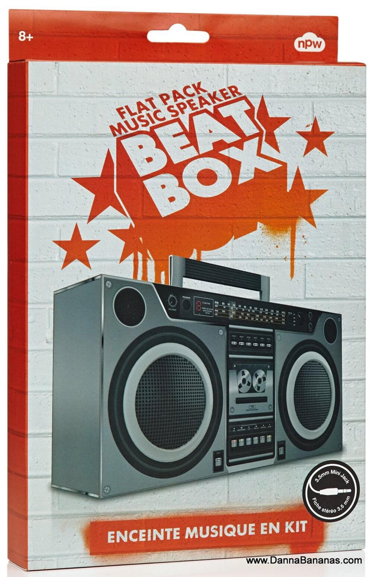Beat Box Flat Pack Music Speaker