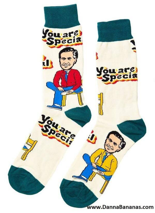 You Are Special Mister Rogers Men's Socks