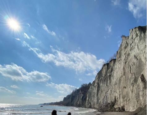 Scarborough Bluffs and Lake Ontario landscape representing nature and Earth Hour