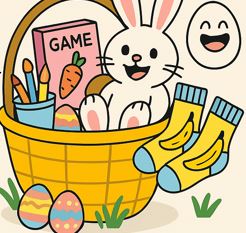 An Easter Basket with fun stuff