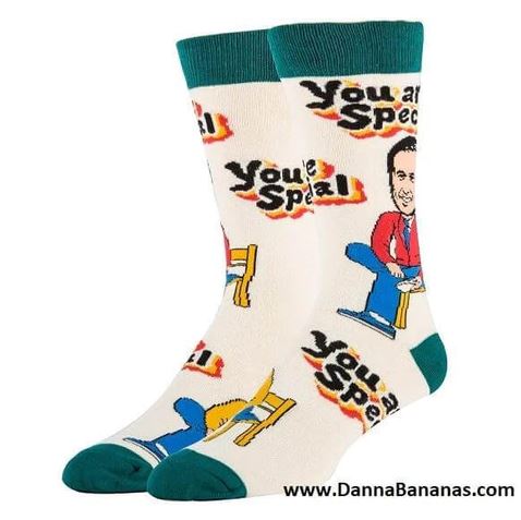 You are Special Mister Rogers Socks