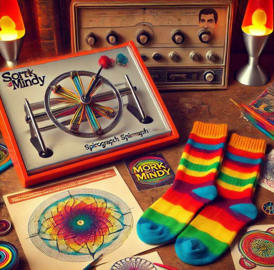 Stripe Socks, a radio and Spirograph