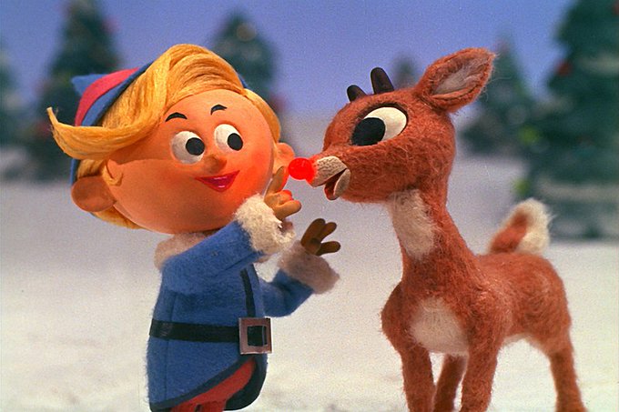 59 years ago today, Rudolph the Red Nosed Reindeer premiered on TV.