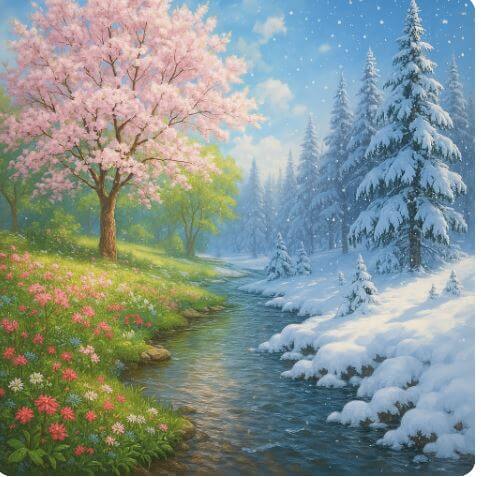 Half Spring and Half Winter equals Sprinter