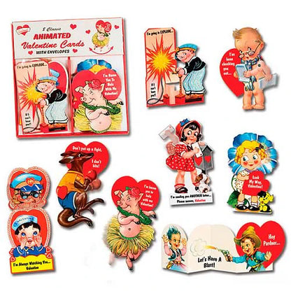 Animated Valentine Cards with Envelopes