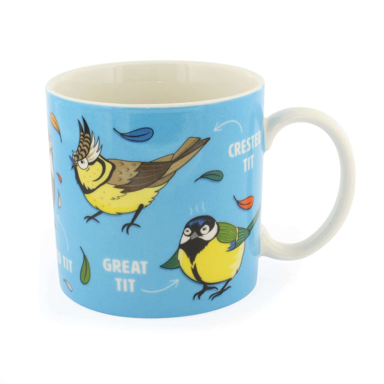 Great Tit and Crested Tit Mug