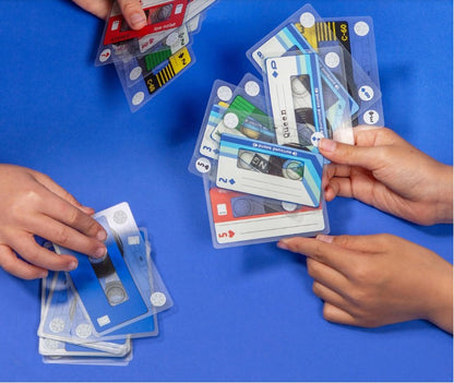 Cassette Playing Cards Playing a Hand of Go Fish