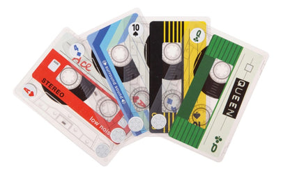 Cassette Playing Cards Poker Hand