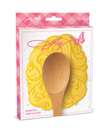 Dolly Parton Spoon Rest in Pink Box