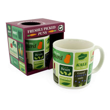 Freshly Picked Puns Mug and box