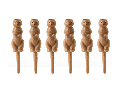 Gopher The Caddie Golf Tees 6 Pack