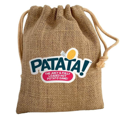 Patata! The Juicy and Fully Loaded Hot Potato Game! In a potato sack.