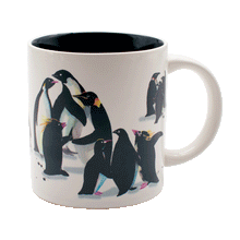 Penguin Party Heat-Changing Mug