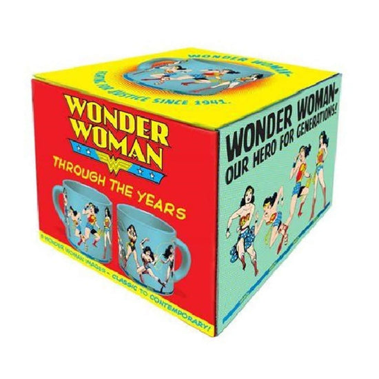 Wonder Woman Through The Years Mug in a box