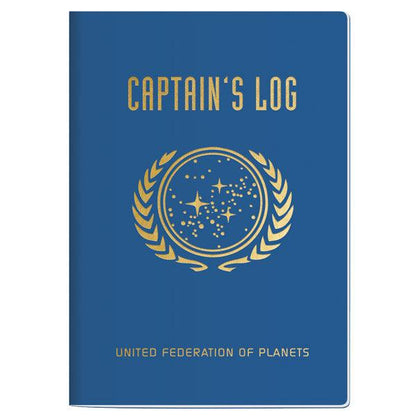 Star Trek Captain's Log Notebook Front Cover