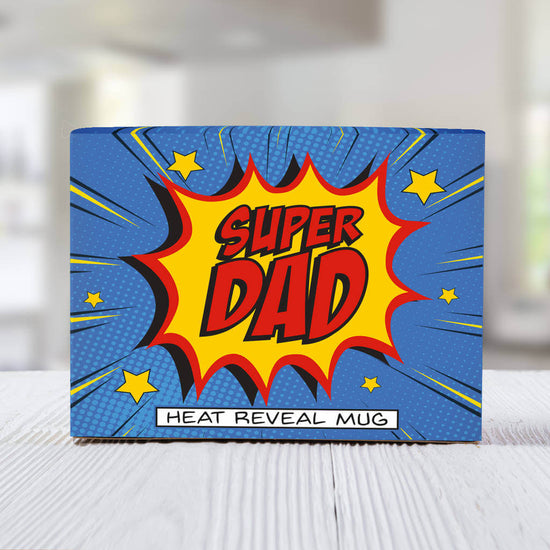 Super Dad Heat Reveal Mug Box