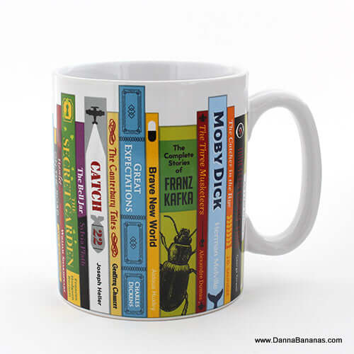 The Book Lover's Mug Right Side