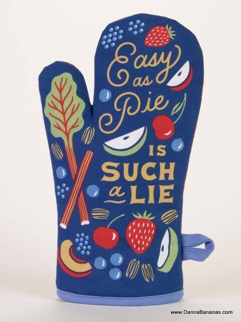 Easy as Pie is Such a Life oven mitt