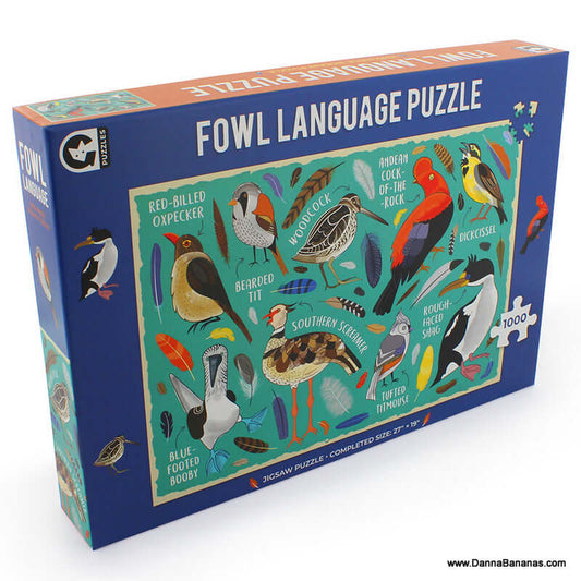 Fowl Language Jigsaw Puzzle Box