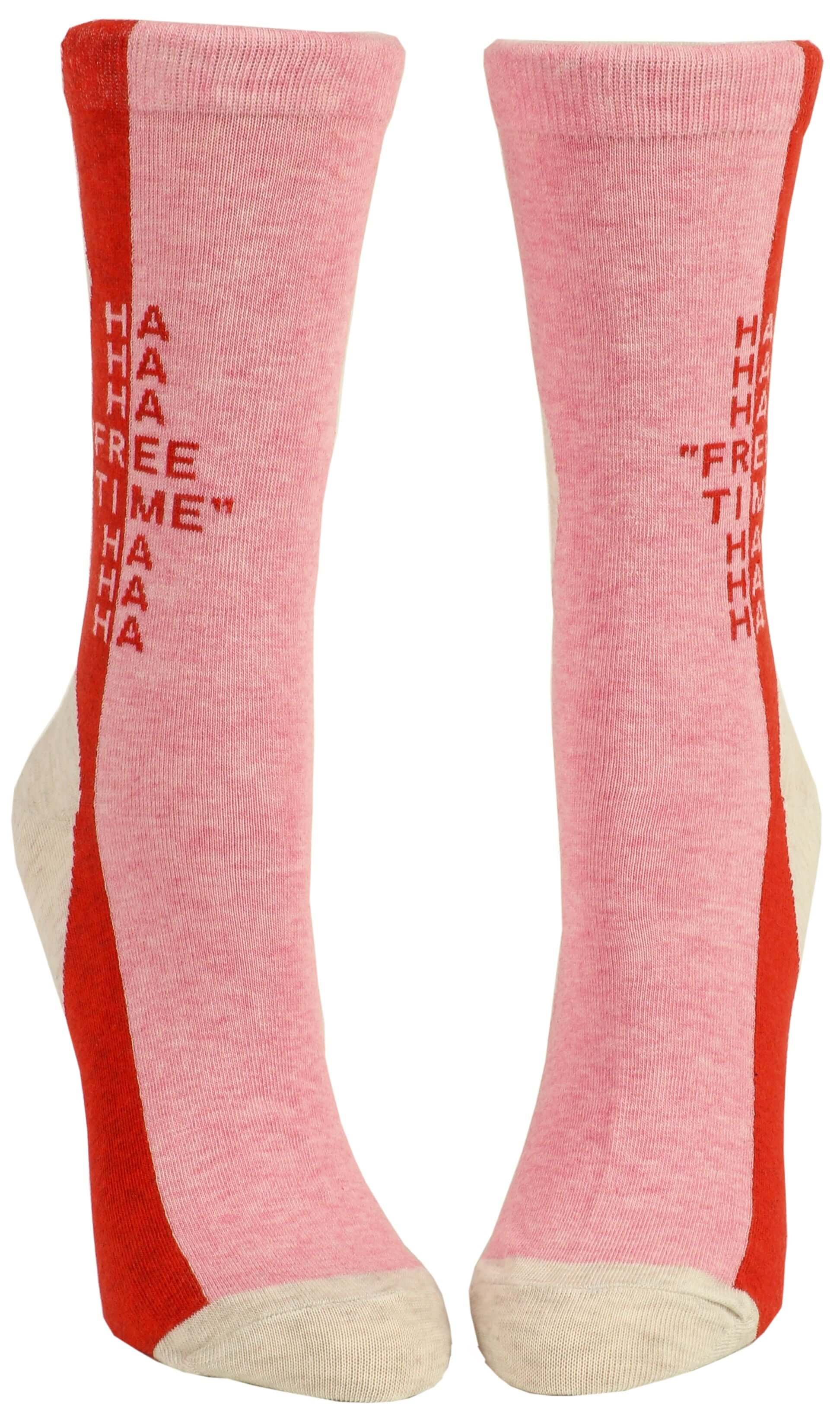 Hahaha Free Time Socks — funny socks collection at Danna Bananas.