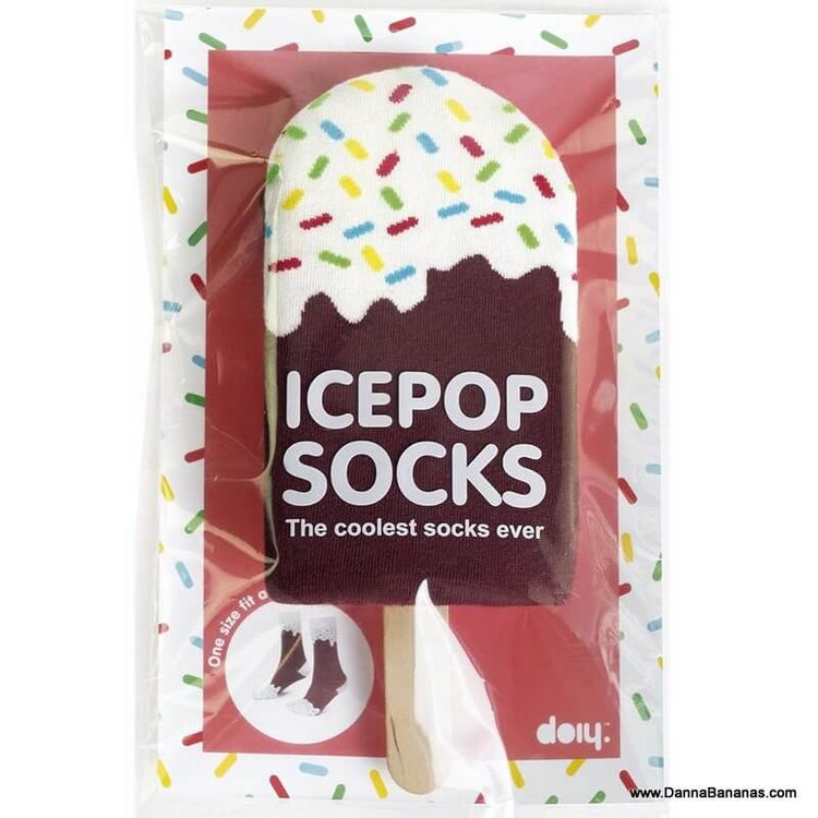 IcePop Socks Chocolate