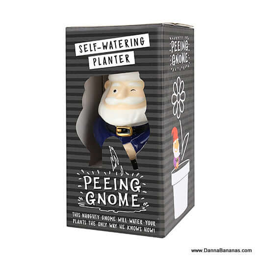 Peeing Gnome Self Watering Gnome in Box