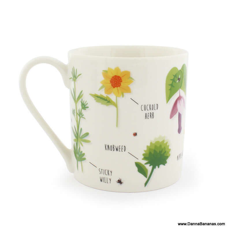 Ridiculously Rude Plants Mug Left Side