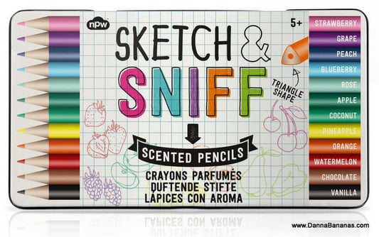 Sketch & Sniff Scented Pencils
