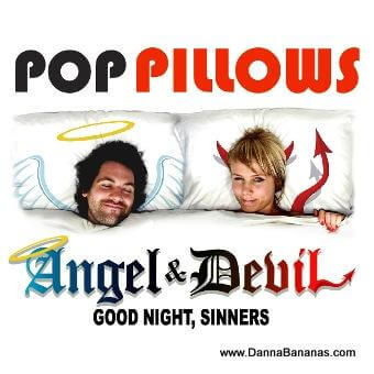 Angel and Devil Pillow Cases