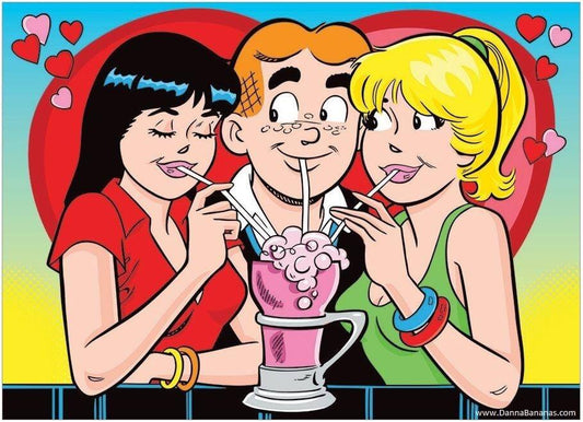 Archie Love Triangle Puzzle Box Picture