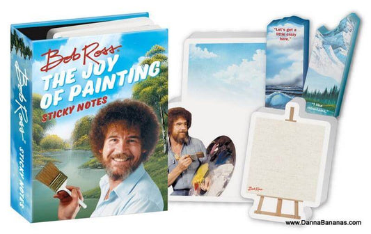 Bob Ross Sticky Notes Picture