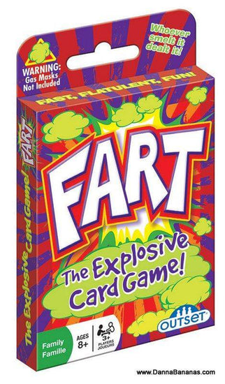 Fart the Explosive Card Game Contents Picture