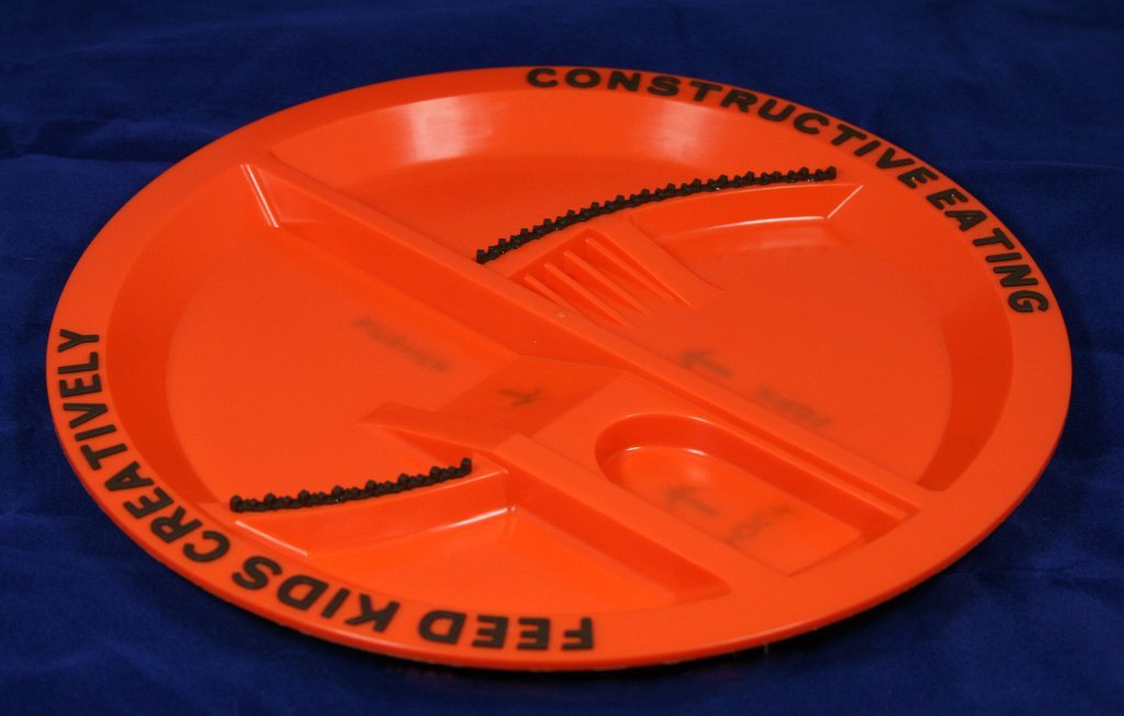 Constructive Eating - Construction Plate