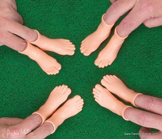 Finger Feet Playing Soccer Picture