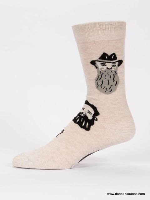Get A Load Of These Whiskers Men's Crew Socks