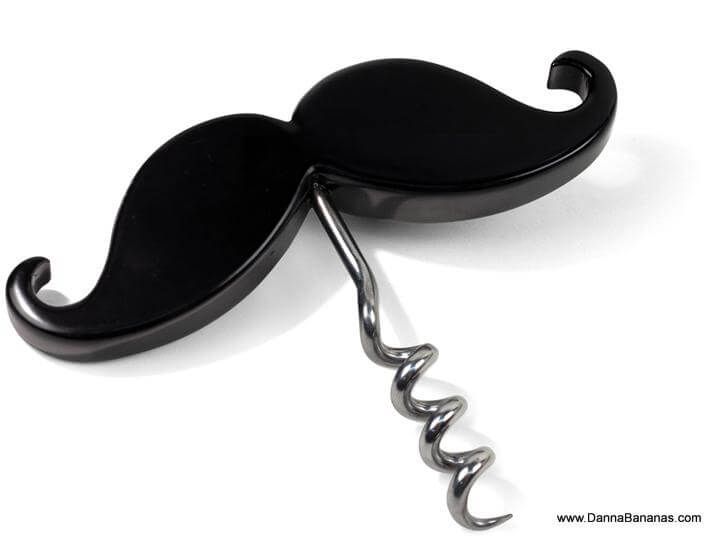 Handlebar Corkscrew & Bottle Opener