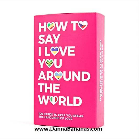 How To Say I Love You Around The World Cards Picture