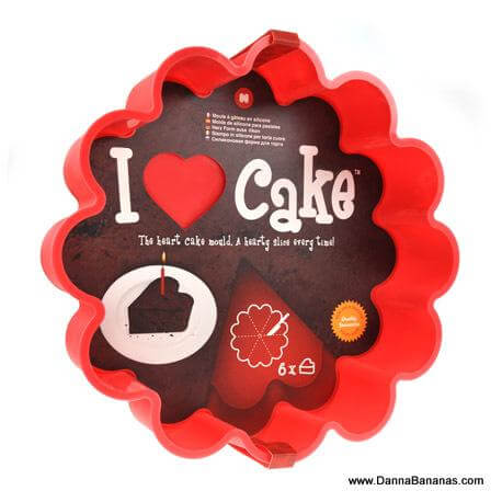I Heart Cake Mould Logo Picture