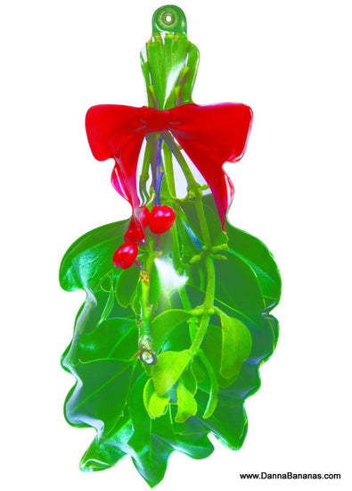 Inflatable  Mistletoe Kissing Picture