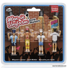 Men In Uniform Drink Markers