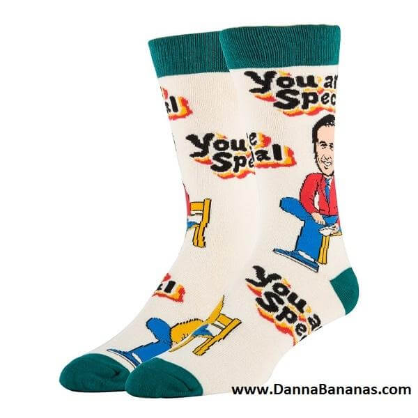 You Are Special Mr. Rogers Men's Socks Picture