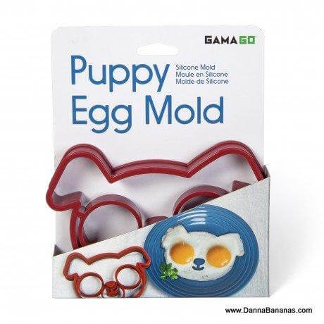 Puppy Egg Mold - Eggs on Plate Picture