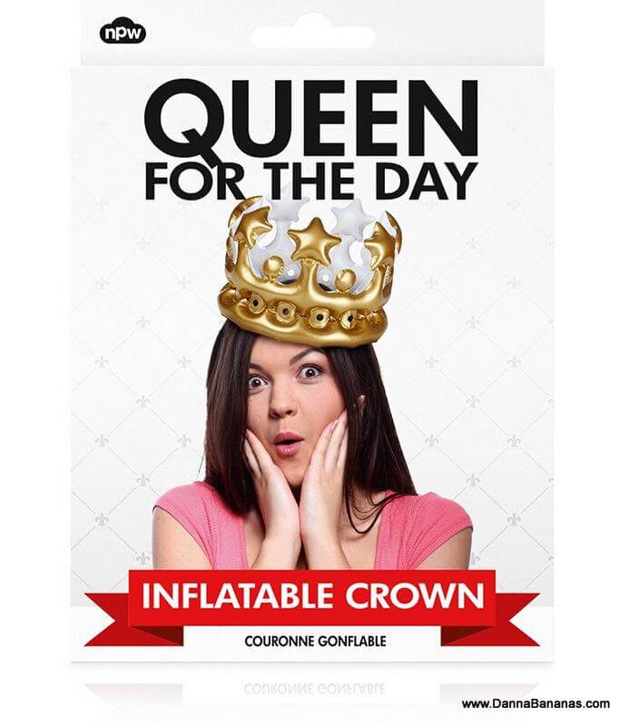 Queen For the Day Inflatable Crown Picture
