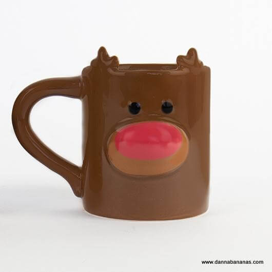 Reindeer Heat-Sensitive Color-Changing Coffee Mug