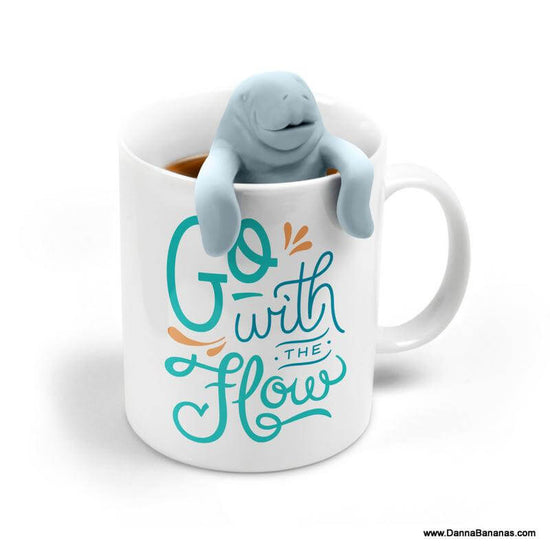 Go With The Flow Two For Tea Manatea Tea Infuser Picture